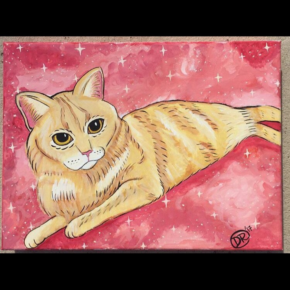 Custom pet portrait